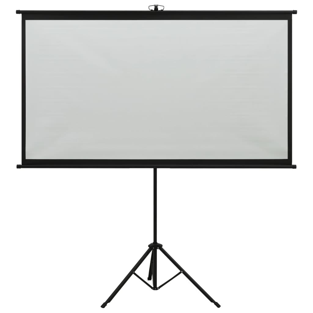 Ecran de proiectie cu trepied, vidaXL, Tesatura, 90
