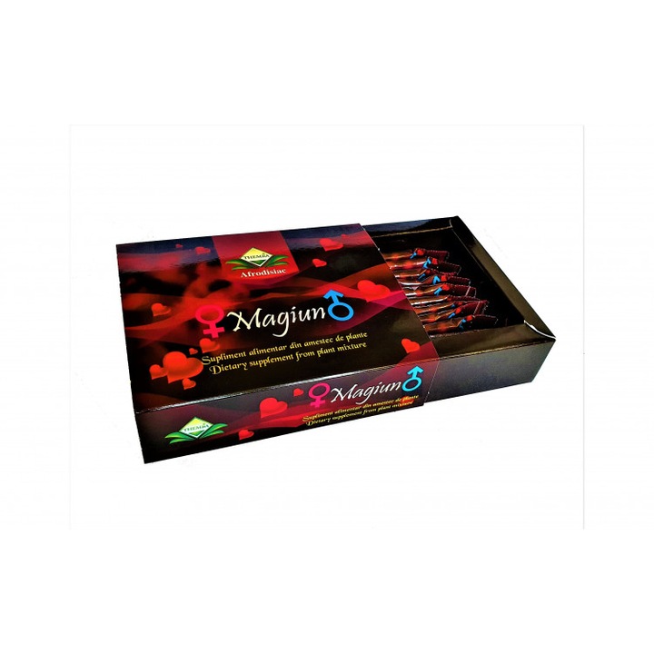 Themra Magiun afrodiziákum, uniszex szexuális stimuláns, 12 tasak