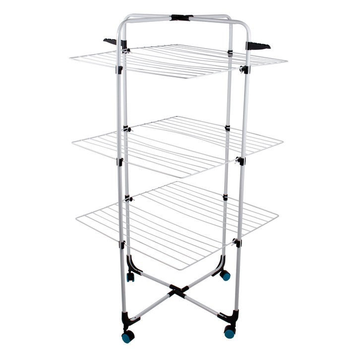 Z-LINE 4182 Függőleges szárítógép, mobil, akasztótámasz, szárítási felület 30m