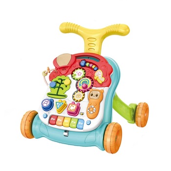 Antepremergator si centru de activitati 2in1 Musical Walker Antepremergator si centru de activitati 2in1 Musical Walker