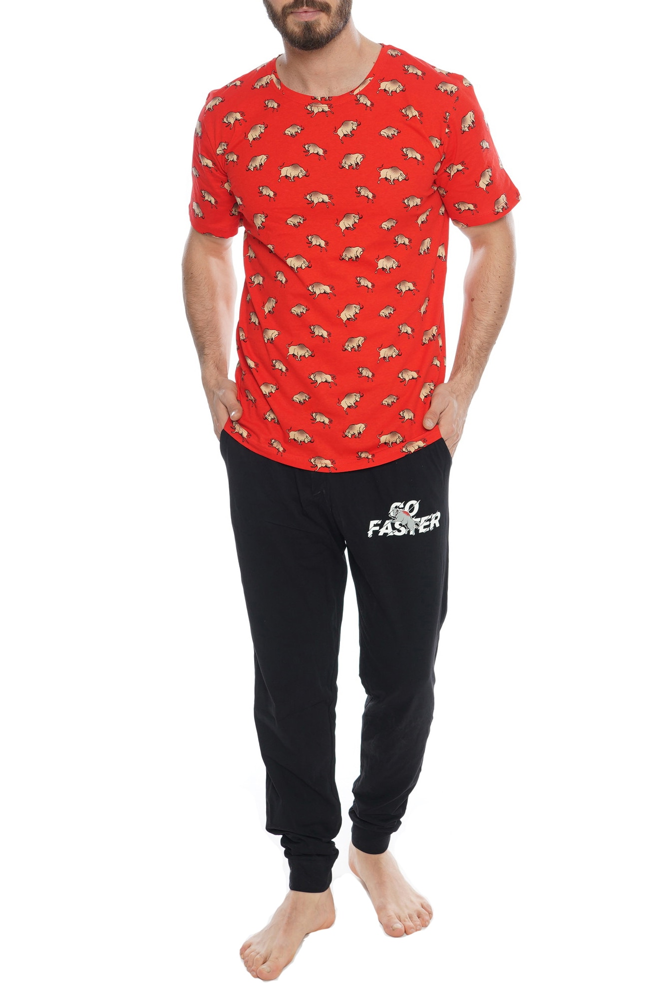 Pijama barbati, Model Angry Bulls