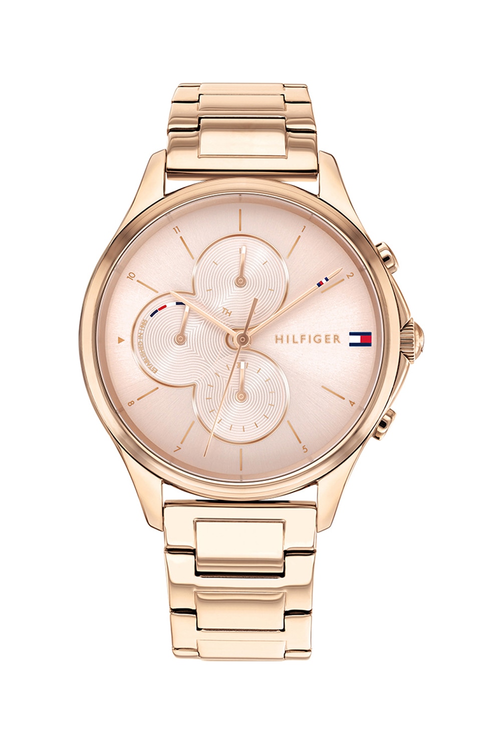 Tommy Hilfiger, Ceas quartz de otel inoxidabil, Auriu