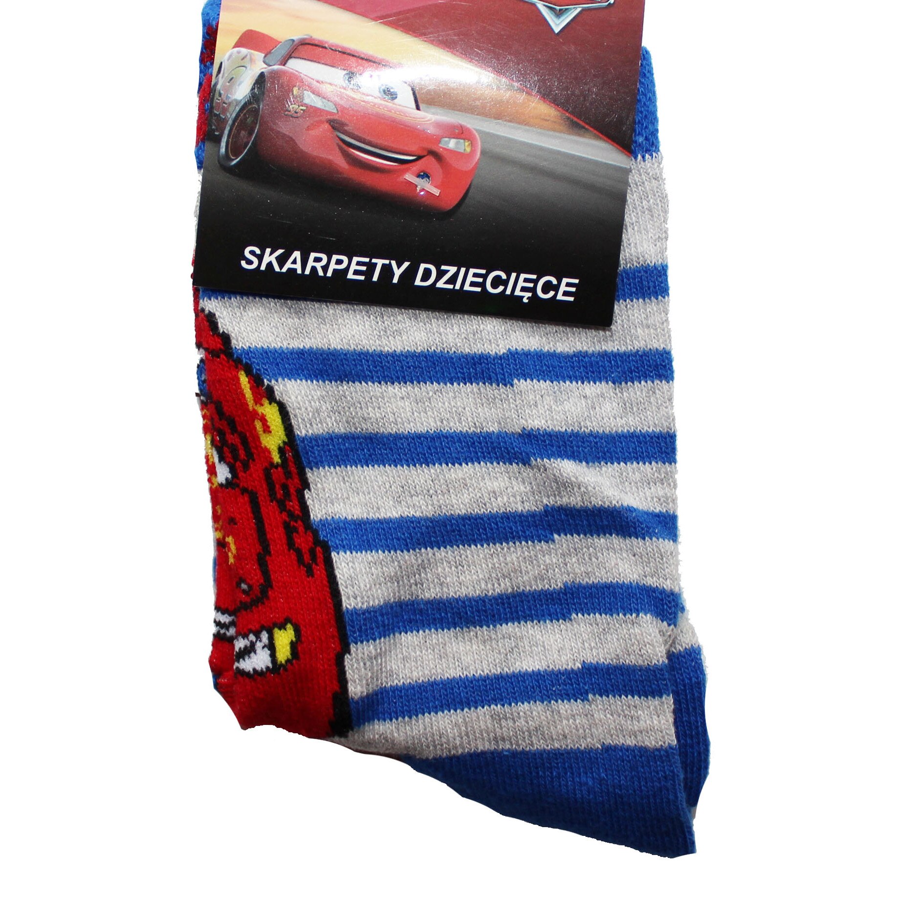 Sosete, MCQueen, gri cu dungi