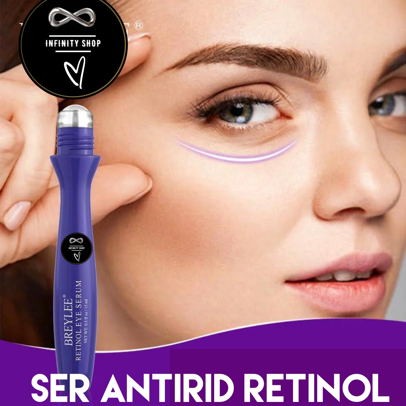 Ser cu retinol si acid hialuronic pentru ridurile de sub ochi