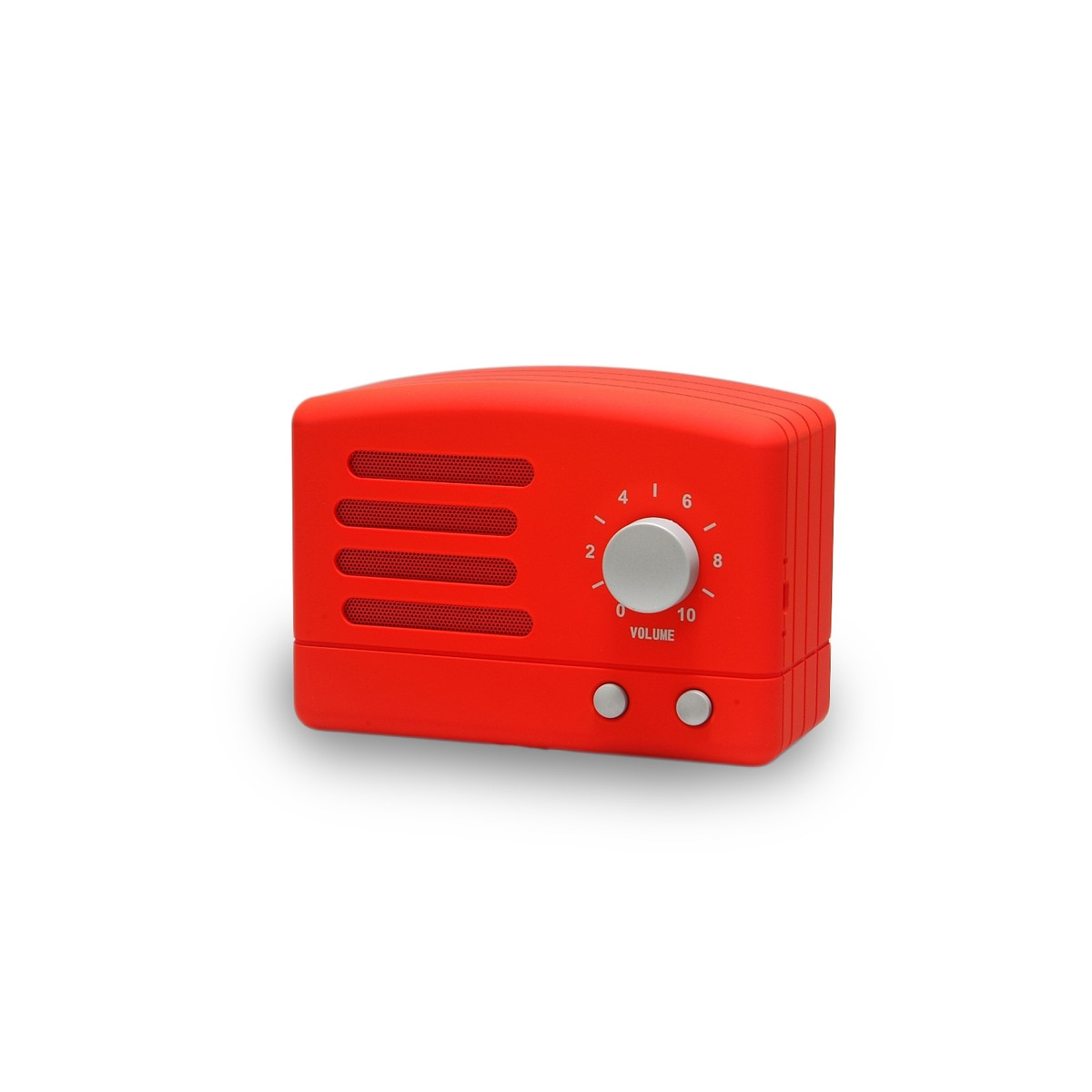 Radio portabil, AKAI, R50BTR, AM/FM, Plastic, 3.6 W, Rosu/Gri