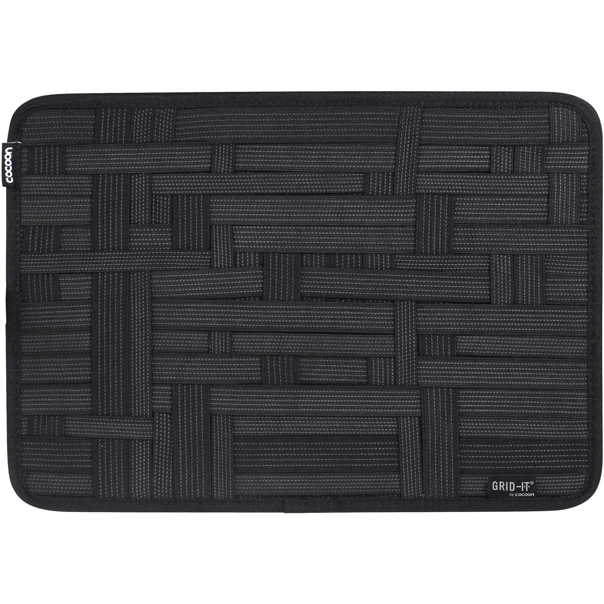 Organizator Multifunctional Cocoon GRID-IT cu benzi elastice – marime Extra-Large 38,1 x 27,9 cm, ideal pentru valize Negru