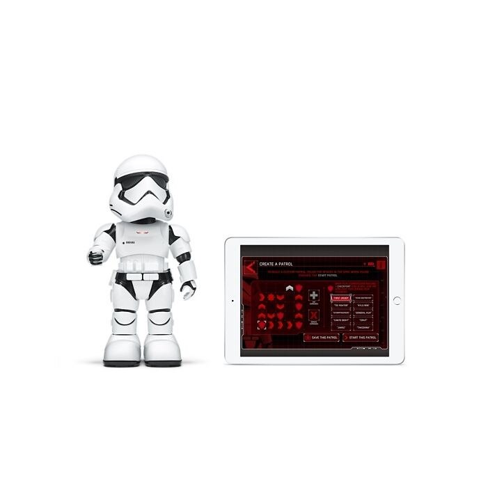 Robot Star Wars Stormtrooper, UBTECH, Alb/Negru - eMAG.ro
