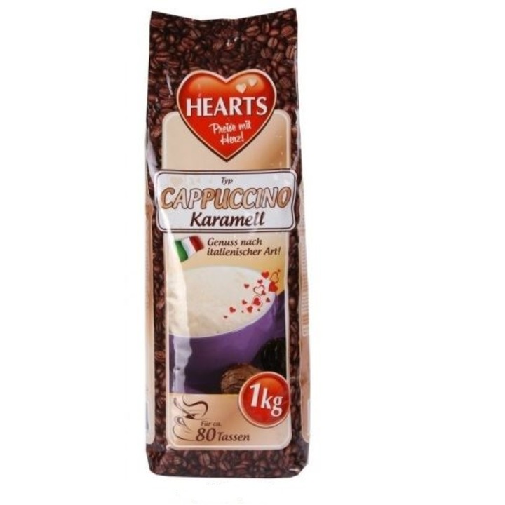 Cappuccino Hearts Caramell 1kg