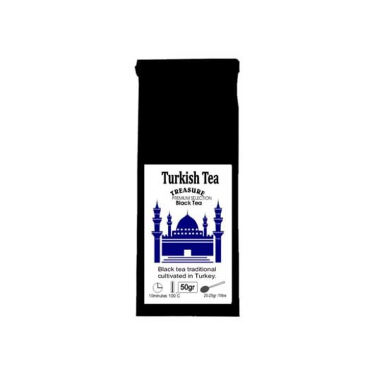 Ceai Negru Turcesc, Infuzie , 50 grame , Treasure