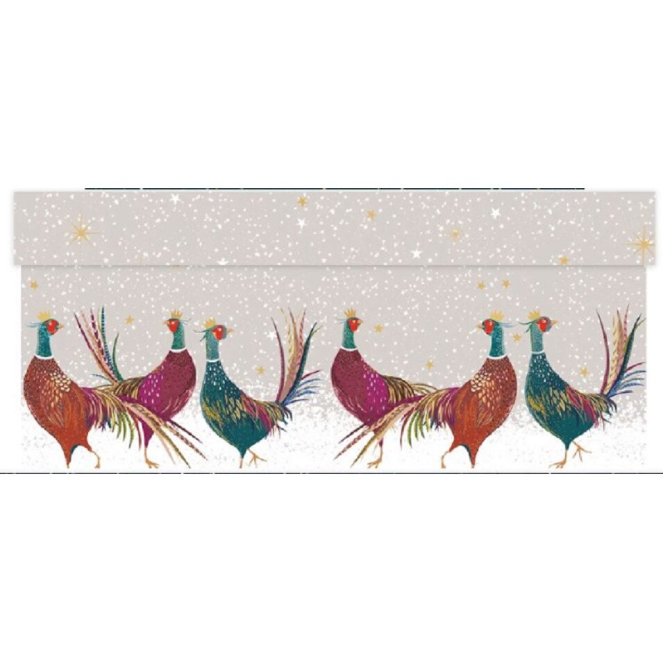 Cutie medie pentru cadou - Sara Miller Pheasants, Cu model