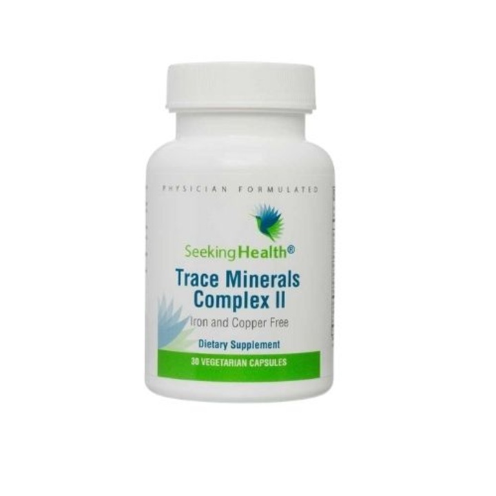 Supliment alimentar Seeking Health Trace Minerals Complex II, 30 Capsule