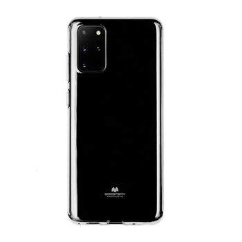 Husa de protectie Originala Goospery Premium din silicon TPU HighQuality Perfect Fit Slim pentru Samsung Galaxy S20 Plus, Clear (Transparenta) Husa de protectie Originala Goospery Premium din silicon TPU HighQuality Perfect Fit Slim pentru Samsung Galaxy S20 Plus, Clear (Transparenta)
