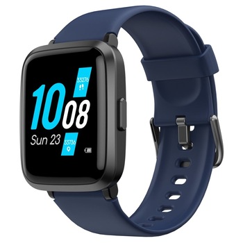 Ceas smartwatch TechONE™ ID205U PRO 1.4 inch, chipset Triaxial KIONIX, multi sport, stand by 30 zile, BT 5.0, ritm cardiac, tensiune, nivel oxigen, rezistent la apa, notificari, vibratii, Blue Ceas smartwatch TechONE™ ID205U PRO 1.4 inch, chipset Triaxial KIONIX, multi sport, stand by 30 zile, BT 5.0, ritm cardiac, tensiune, nivel oxigen, rezistent la apa, notificari, vibratii, Blue