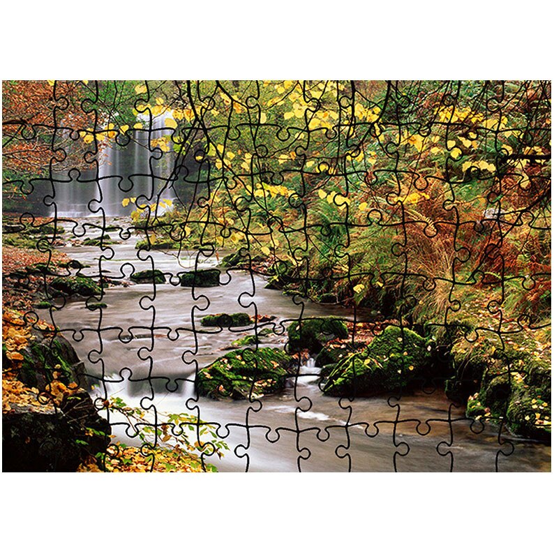Puzzle Heartwork 96 piese, Parau rapid, toamna, Latime 40,5 cm x Inaltime 28,7 cm