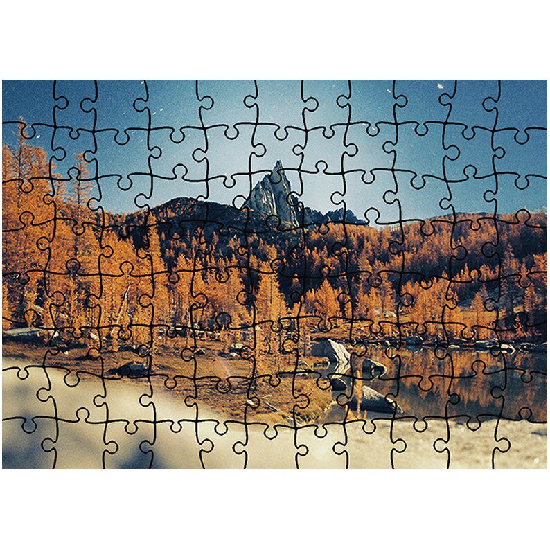 Puzzle Heartwork 96 piese, Noapte de toamna, toamna, Latime 40,5 cm x Inaltime 28,7 cm