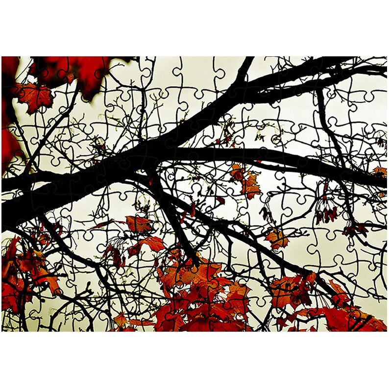 Puzzle Heartwork 96 piese, Complexitatea naturii, toamna, Latime 40,5 cm x Inaltime 28,7 cm
