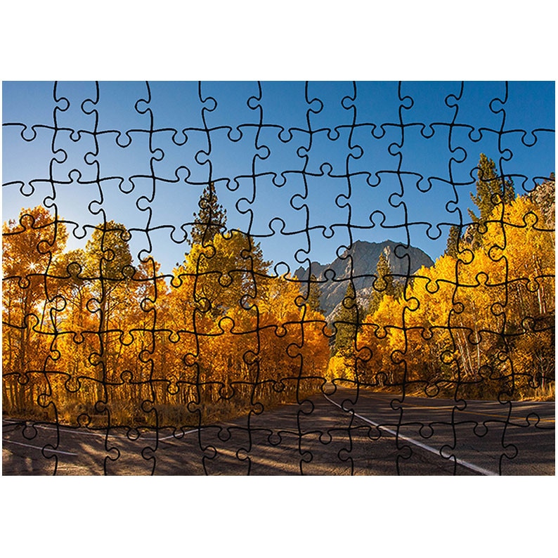 Puzzle Heartwork 96 piese, Spre munte, toamna, Latime 40,5 cm x Inaltime 28,7 cm