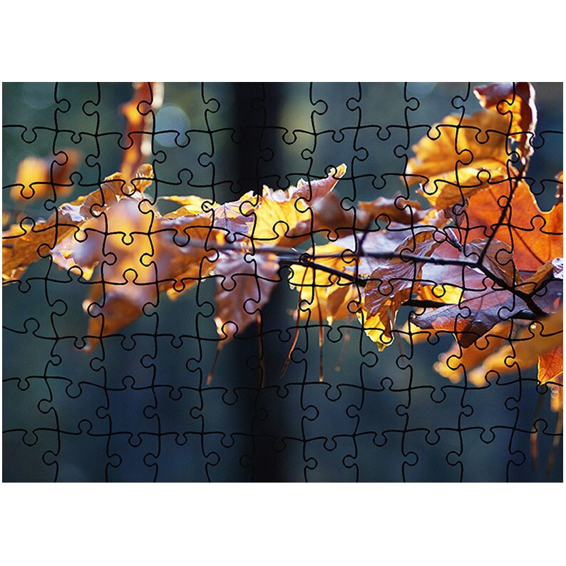 Puzzle Heartwork 96 piese, Ramura colorata, toamna, Latime 40,5 cm x Inaltime 28,7 cm