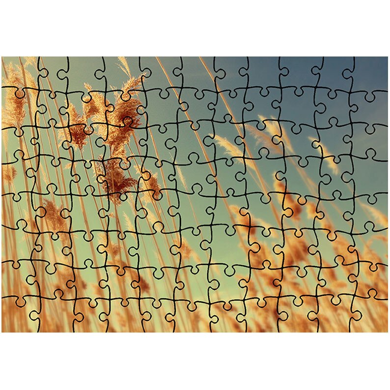 Puzzle Heartwork 96 piese, Prin iarba inalta, toamna, Latime 40,5 cm x Inaltime 28,7 cm