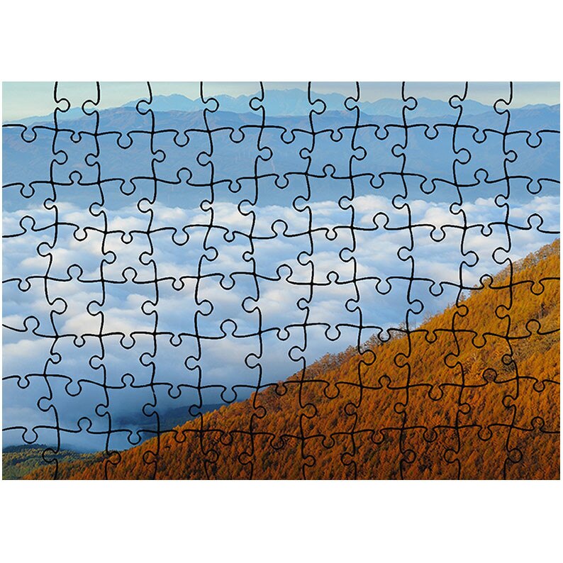 Puzzle Heartwork 96 piese, Valea norilor, toamna, Latime 40,5 cm x Inaltime 28,7 cm