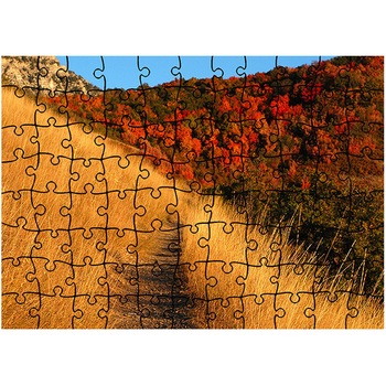 Puzzle Heartwork 96 piese, Carare pe dealul galben, toamna, Latime 40,5 cm x Inaltime 28,7 cm Puzzle Heartwork 96 piese, Carare pe dealul galben, toamna, Latime 40,5 cm x Inaltime 28,7 cm