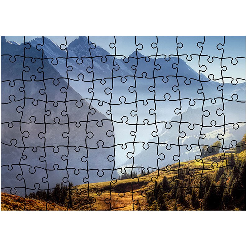 Puzzle Heartwork 96 piese, Culmea muntelui, toamna, Latime 40,5 cm x Inaltime 28,7 cm