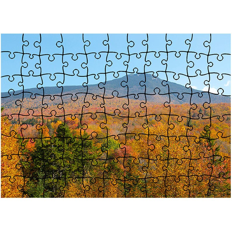 Puzzle Heartwork 96 piese, Peste varfurile copacilor, toamna, Latime 40,5 cm x Inaltime 28,7 cm