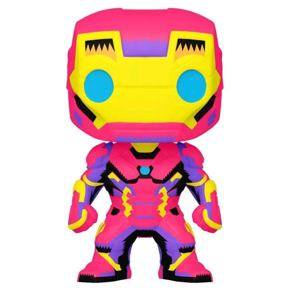 Figurina Funko Pop Black Light Iron Man