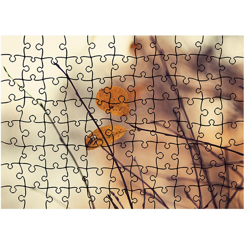 Puzzle Heartwork 96 piese, Toamna in culori pamantii, toamna, Latime 40,5 cm x Inaltime 28,7 cm