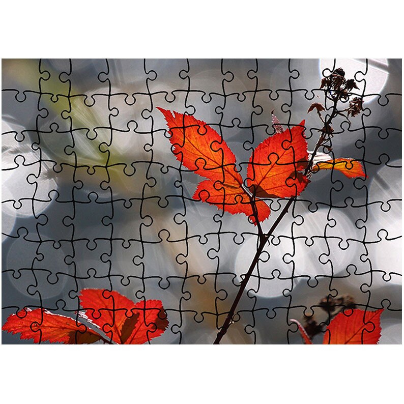 Puzzle Heartwork 96 piese, Trandafir uscat, toamna, Latime 40,5 cm x Inaltime 28,7 cm