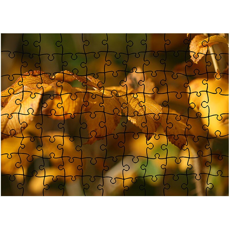 Puzzle Heartwork 96 piese, Ramura in lumina delicata, toamna, Latime 40,5 cm x Inaltime 28,7 cm