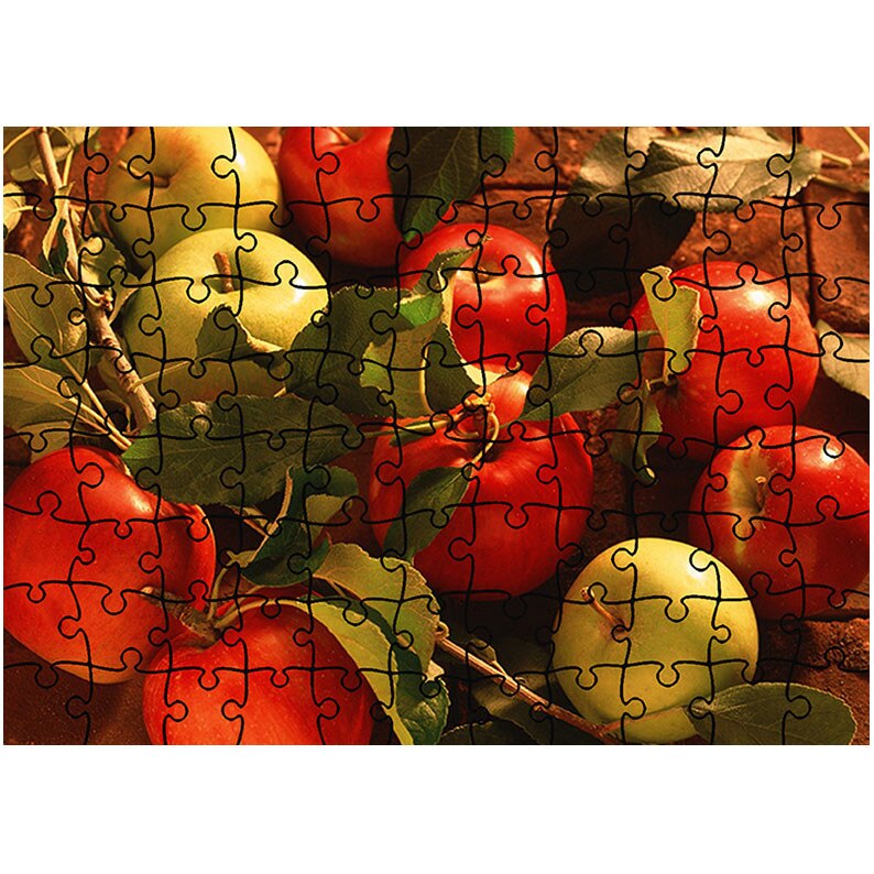 Puzzle Heartwork 96 piese, Mere frumoase, toamna, Latime 40,5 cm x Inaltime 28,7 cm