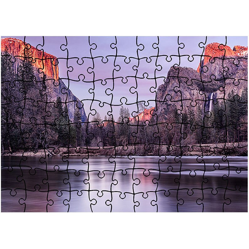 Puzzle Heartwork 96 piese, Trecatoare, toamna, Latime 40,5 cm x Inaltime 28,7 cm