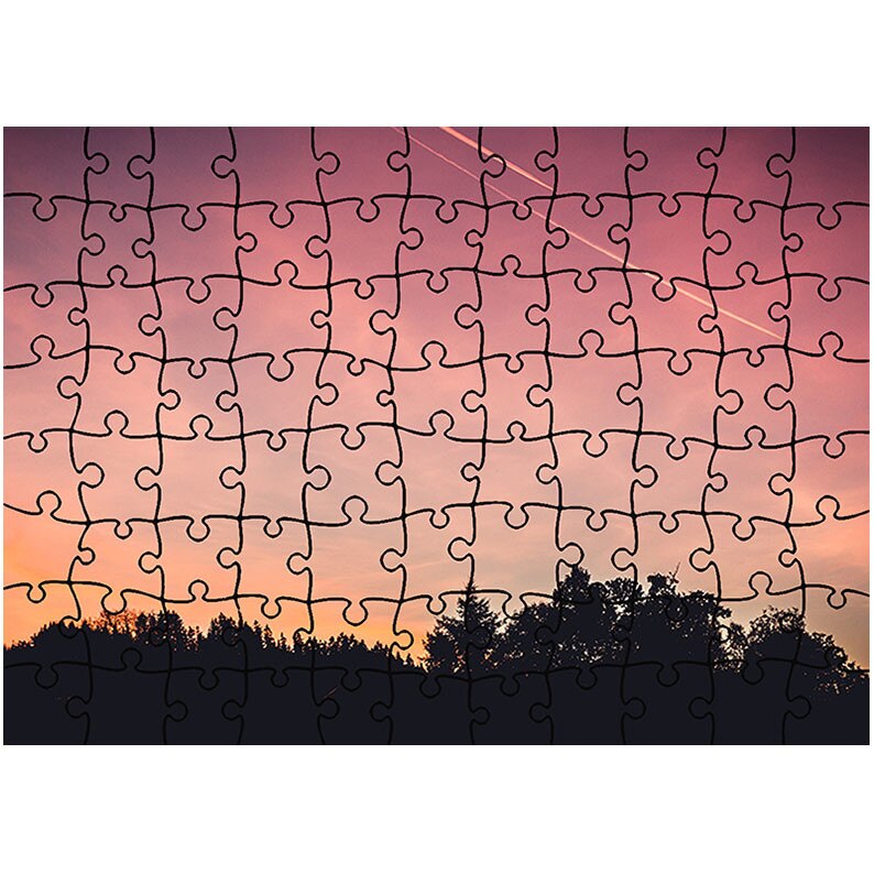 Puzzle Heartwork 96 piese, Cer minunat la apus, toamna, Latime 40,5 cm x Inaltime 28,7 cm