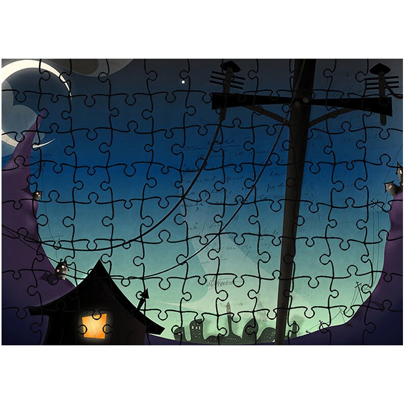 Puzzle Heartwork 96 piese, Desen Animat Arta, animatii, Latime 40,5 cm x Inaltime 28,7 cm