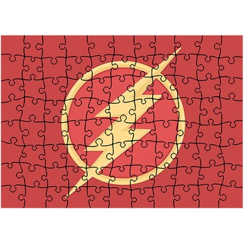 Puzzle Heartwork 96 piese, Flash Marvel, animatii, Latime 40,5 cm x Inaltime 28,7 cm Puzzle Heartwork 96 piese, Flash Marvel, animatii, Latime 40,5 cm x Inaltime 28,7 cm