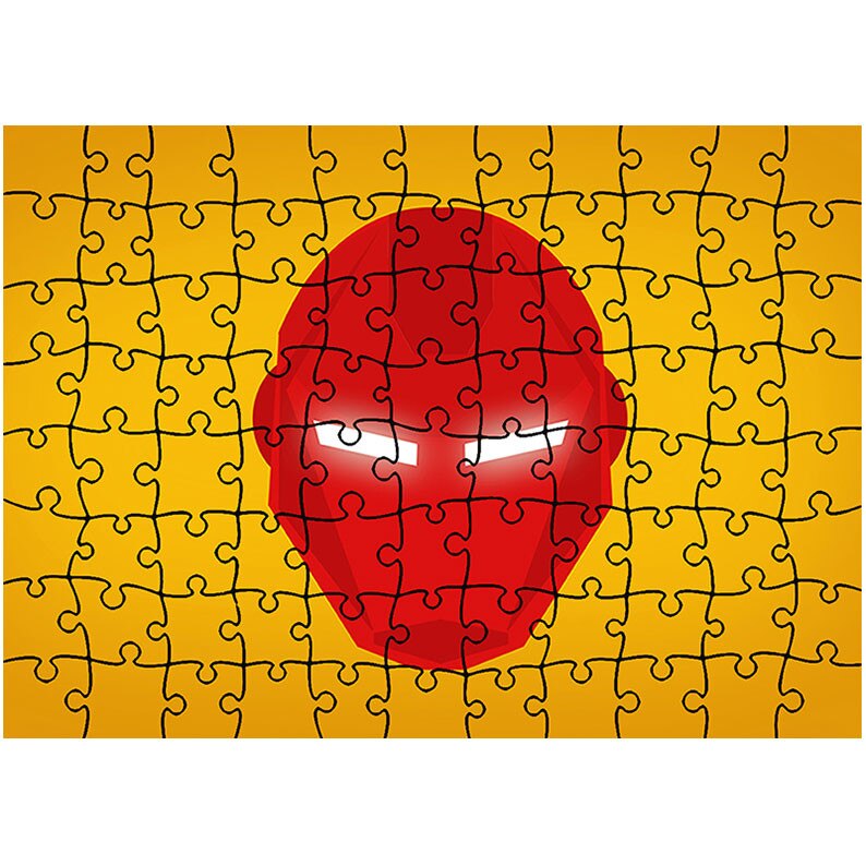 Puzzle Heartwork 96 piese, Iron Man, animatii, Latime 40,5 cm x Inaltime 28,7 cm