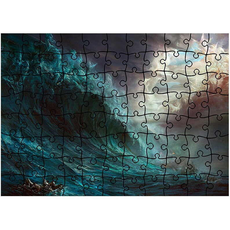 Puzzle Heartwork 96 piese, Fantasy Battle, animatii, Latime 40,5 cm x Inaltime 28,7 cm