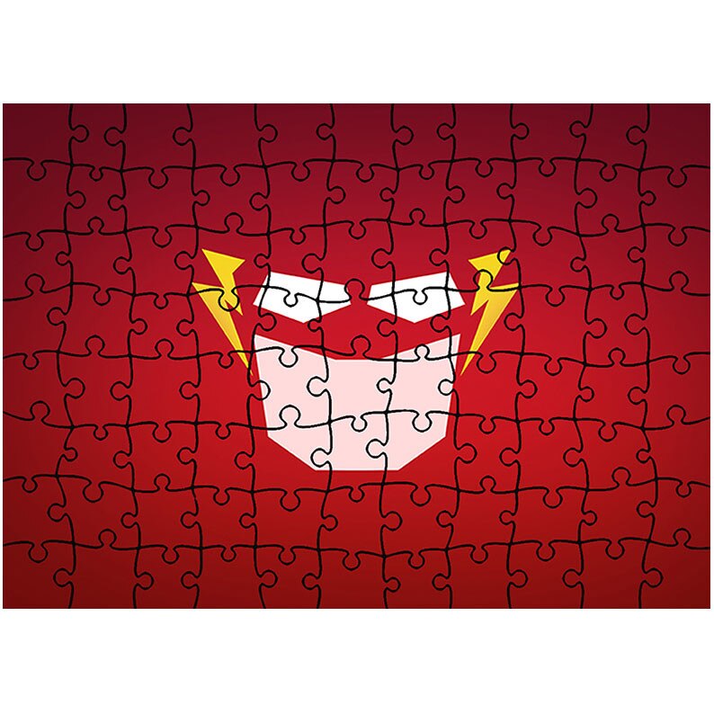 Puzzle Heartwork 96 piese, Flash, animatii, Latime 40,5 cm x Inaltime 28,7 cm