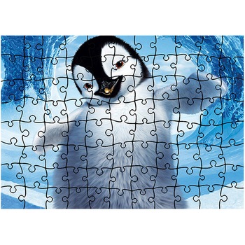 Puzzle Heartwork 96 piese, Happy Feet 2, animatii, Latime 40,5 cm x Inaltime 28,7 cm Puzzle Heartwork 96 piese, Happy Feet 2, animatii, Latime 40,5 cm x Inaltime 28,7 cm