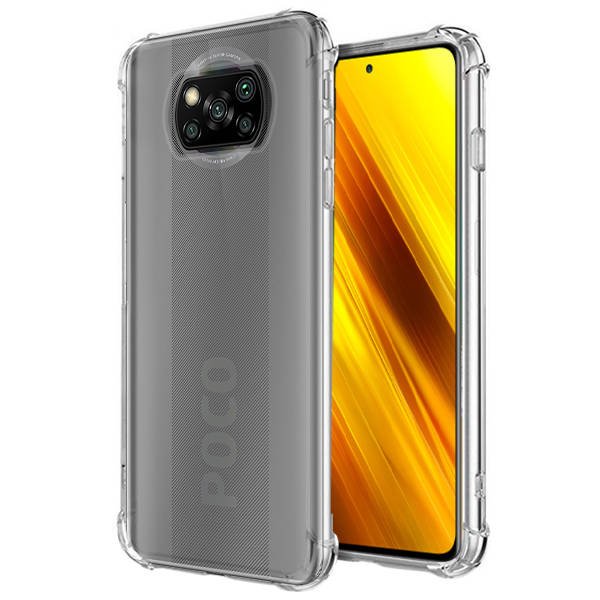 Husa Xiaomi Poco X3 NFC TPU Anti Shock Transparenta