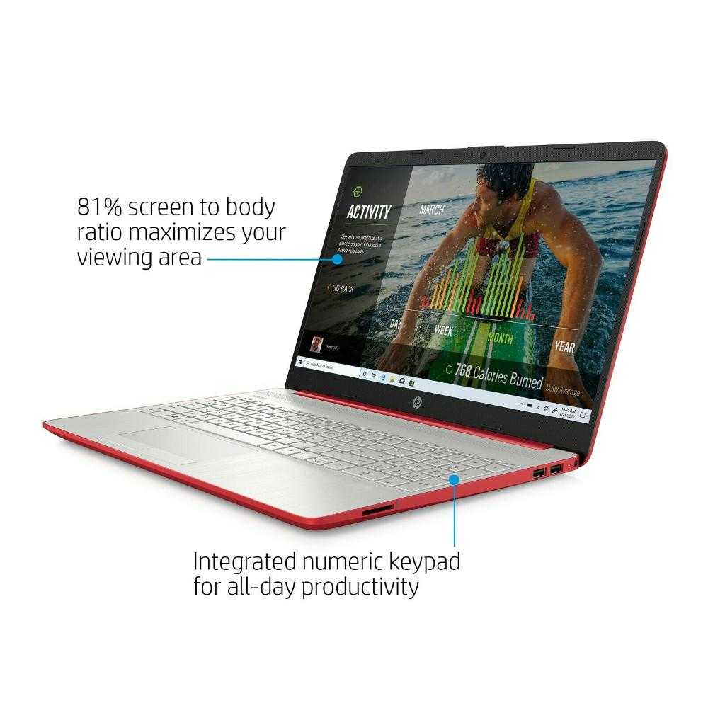 Laptop HP 15-dw1083wm, Intel® Pentium® Gold 6405U, 4GB DDR4, SSD 128GB ...