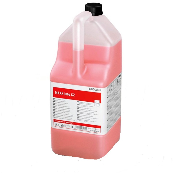 Detergent pentru curatarea spatiilor sanitare, Maxx2 Into C, 5 litri