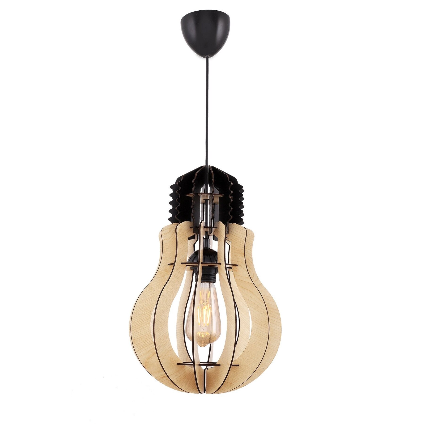 Lustra Ampul ,1,Begusa, E 27, 60 W,bej