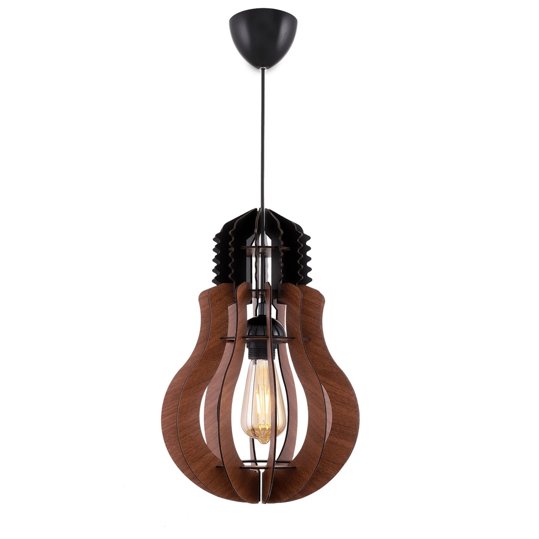 Lustra Ampul ,1,Begusa, E 27, 60 W,maro