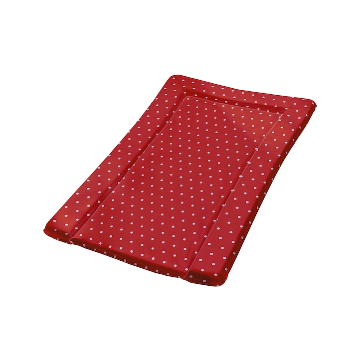 BEBELUCA, Strawberry Bloom pelenkázó matrac, L, 50x71 cm, piros