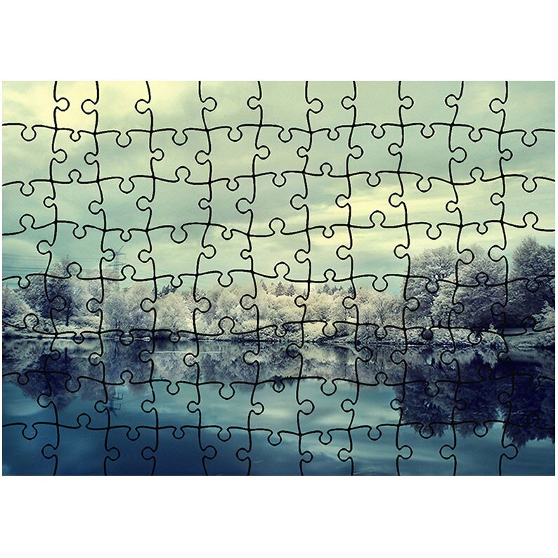 Puzzle Heartwork 96 piese, Nuante reci, Peisaje, Latime 40,5 cm x Inaltime 28,7 cm