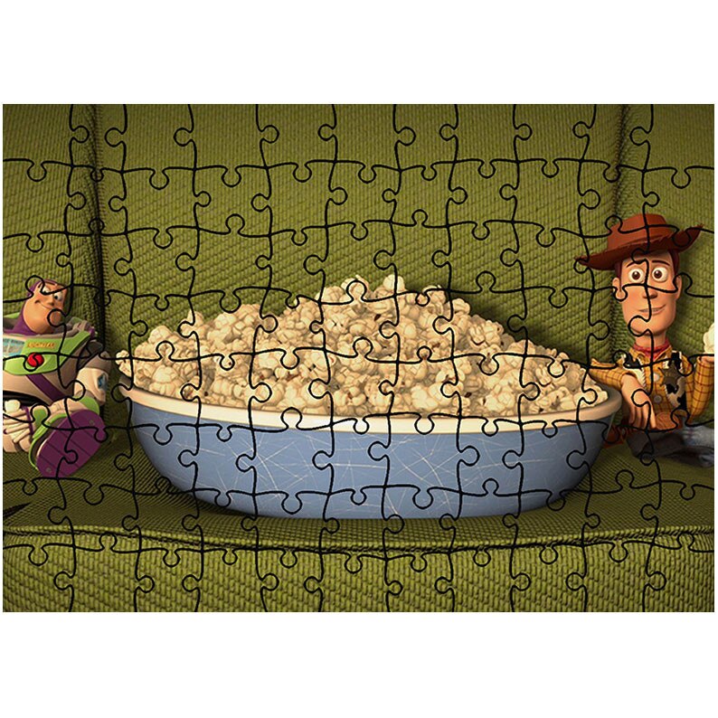 Puzzle Heartwork 96 piese, Toy Story, animatii, Latime 40,5 cm x Inaltime 28,7 cm