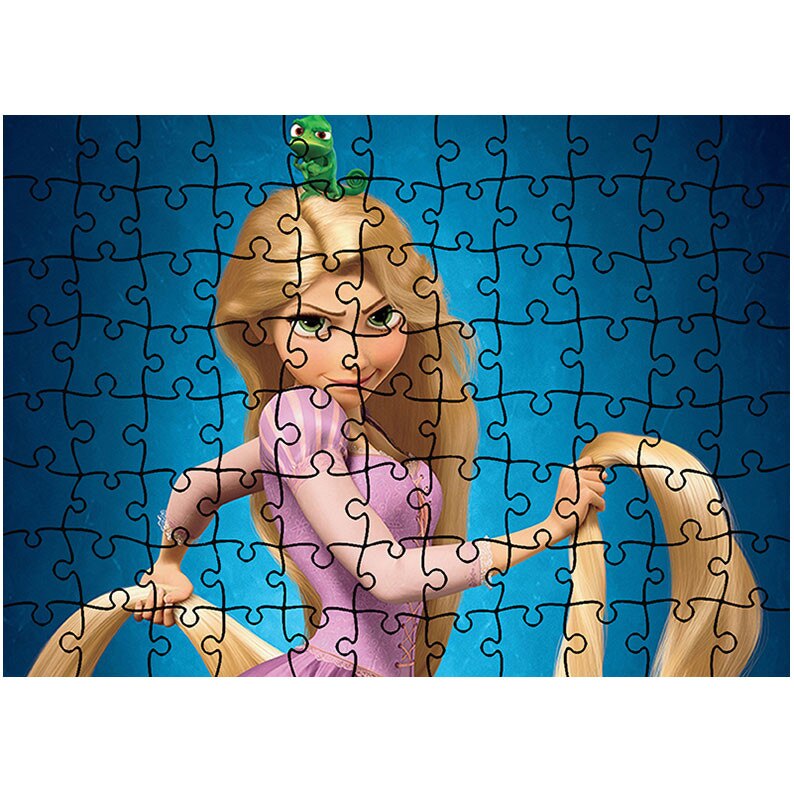Puzzle Heartwork 96 piese, Tangled Printesa, animatii, Latime 40,5 cm x Inaltime 28,7 cm