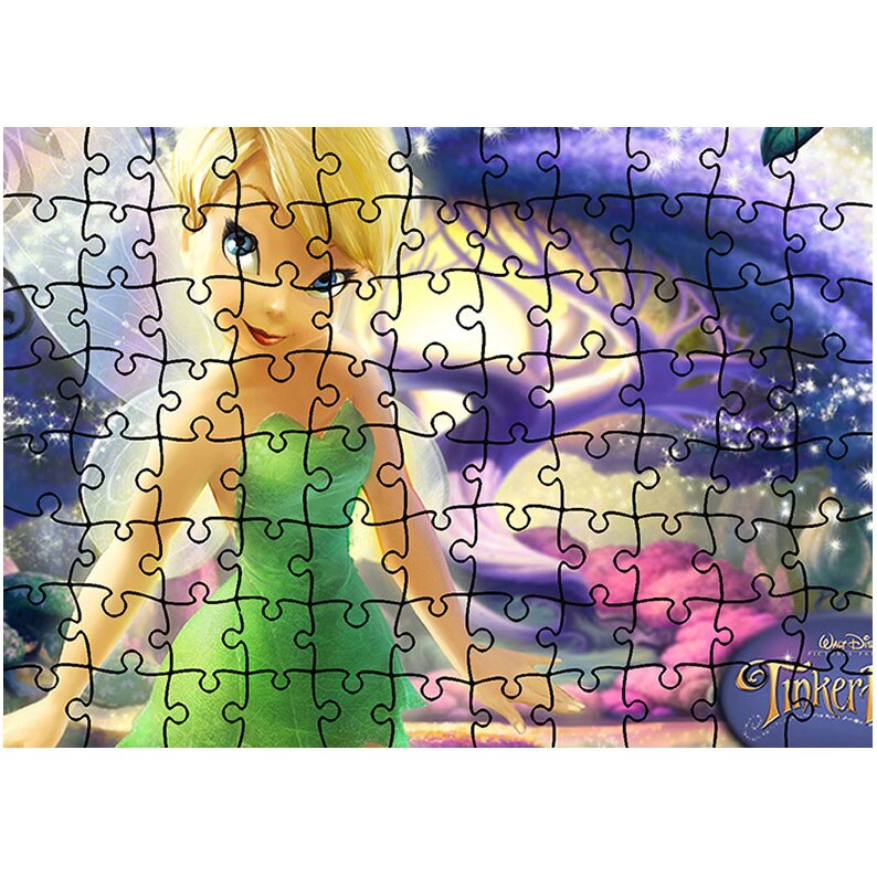 Puzzle Heartwork 96 piese, Tinkerbell Filmul, animatii, Latime 40,5 cm x Inaltime 28,7 cm